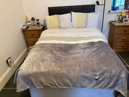 Photo of free Small double bed and headboard (Quernmore LA2) #1