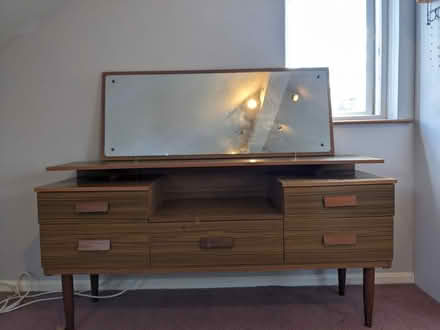Photo of free Vanity / Dressing table with mirror (Stainton CA11) #1