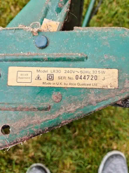 Photo of free Qualcast Electric Lawn Raker (East Winch PE32) #2