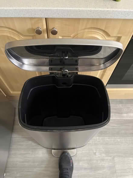 Photo of free 60L stainless steel pedal bin (Sedgeford PE36) #2