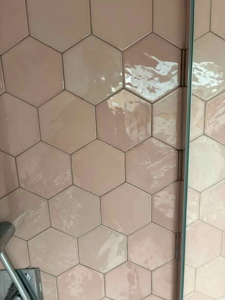 Photo of free Hexa pink zellige wall tiles (SW15 Putney) #3
