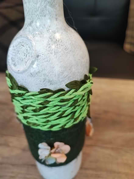 Photo of free ugly glass bottle vase (Iffley Road) #2