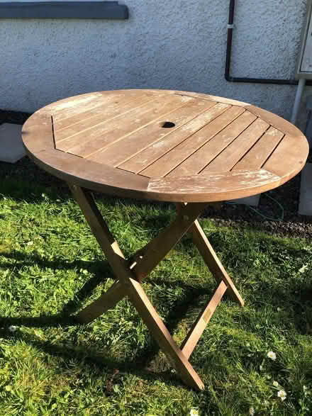 Photo of free Solid Wooden outdoor table. (Natland LA9) #1