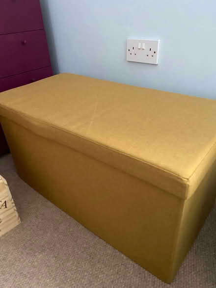 Photo of free Fabric Storage Ottoman (BD18 Saltaire) #1
