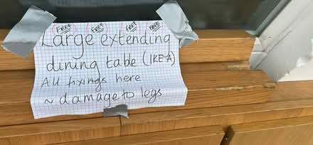 Photo of free Extendable dining room table (Earley RG6) #2