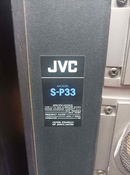 Photo of free JVC Vintage Speakers (Mount Florida G42) #2