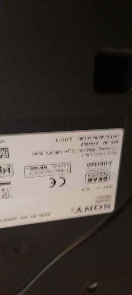 Photo of free Sony Bravia TV, not working (Wake Green B13) #3