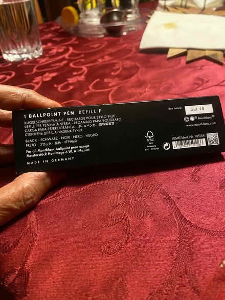 Photo of free Mont Blanc refills (Oak Brook) #1