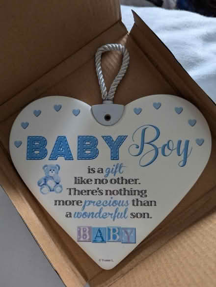 Photo of free Baby boy porcelain ornament (Sevenoaks TN14) #1