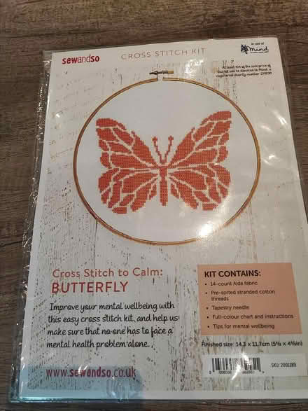 Photo of free Cross stitch set never opened (Iffley Road) #1