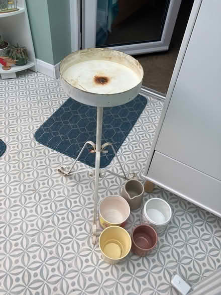 Photo of free outdoor plant stand + pots (Westcotes LE3) #1