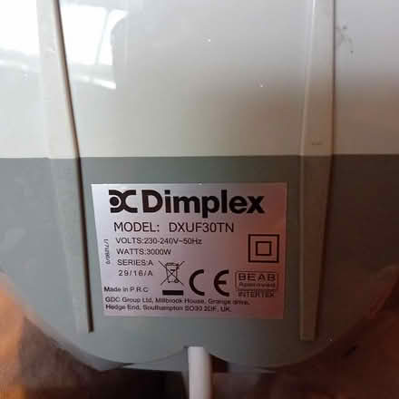 Photo of free Dimplex Heater (Gwennap TR16 6BJ) #2