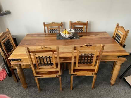Photo of free Dining table and chaira (FY5) #3