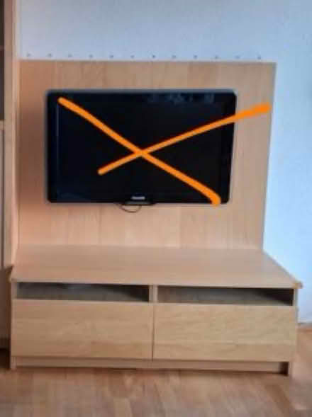 Photo of free IKEA Benno TV stand & TV wall mount (Tysons Corner) #3