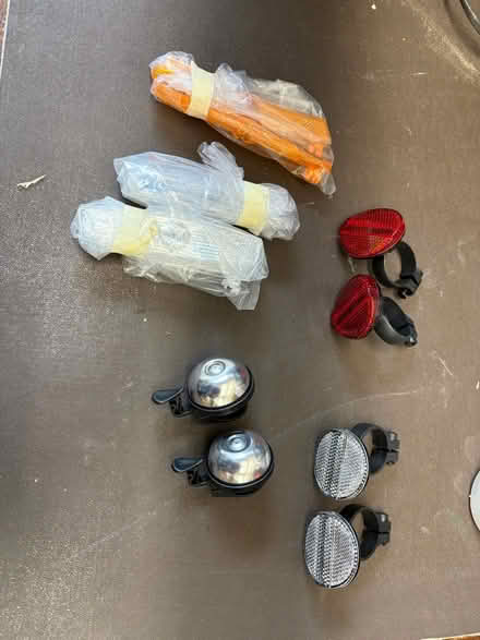 Photo of free Cycling reflectors and bells (Bakewell DE45) #1