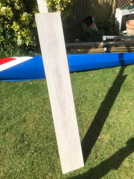 Photo of free Grey wood effect laminate flooring (Teddington TW11) #1