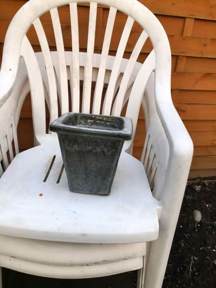 Photo of free 2 Small ceramic garden pots (Goldenacre EH5) #2