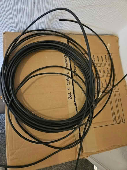 Photo of free Black cable (fibre optic?) (Radcliffe M26) #1