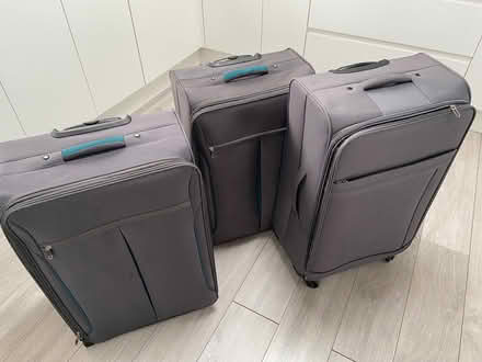 Photo of free 3 large suitcases (North Gyle EH12) #2