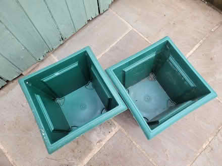 Photo of free 2 Plastic planters (Norton, Malton YO17.) #2