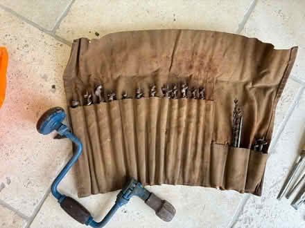 Photo of free Hand drill and large drill bits (Hook SO31) #1