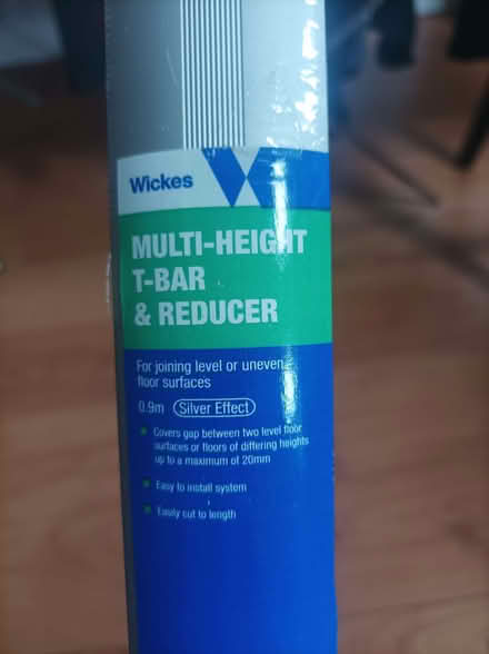 Photo of free Wickes T-Bar / Reducer for floor (Mount Florida G42) #1