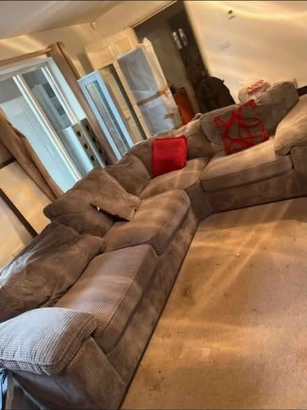 Photo of free Grey corner sofa (B294qu) #2