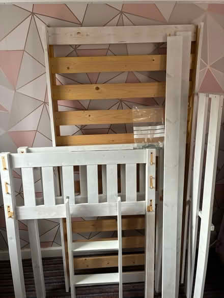Photo of free Single mid sleeper/cabin bed (Wisewood S6) #1