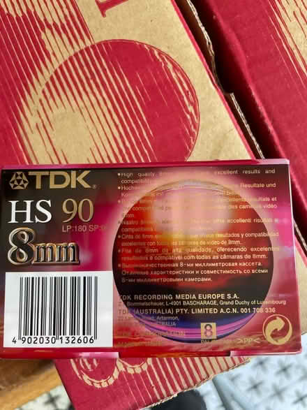 Photo of free TDK HS90 8mm cassettes (Hollingbury) #3