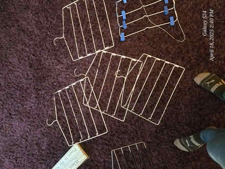 Photo of free Pants hangers (West lafyette st) #1