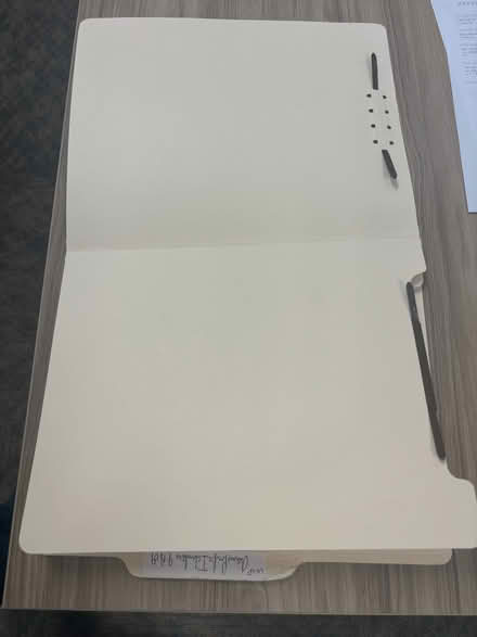 Photo of free Folders Heavy Duty 2 Dividers (La Jolla) #3