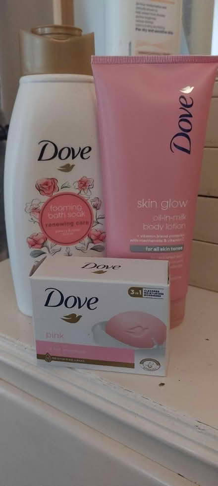 Photo of free Dove soap, body lotion, bath soak (Little Hulton, M28) #1