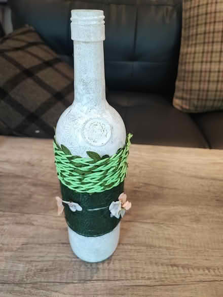 Photo of free ugly glass bottle vase (Iffley Road) #1