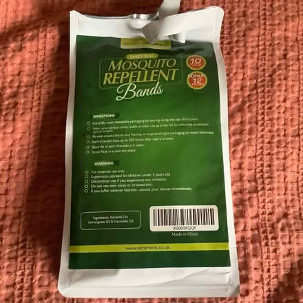 Photo of free Mosquito repellant wrist bands (RH15) #3