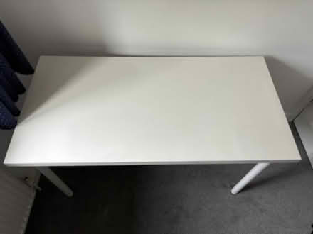 Photo of free Ikea white lagkapen desk (SG12) #3