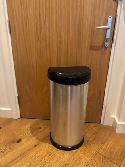 Photo of free Silver and black bin (Haggerston) #1