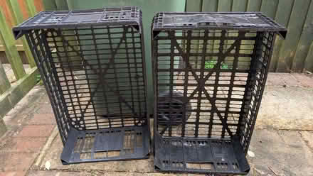 Photo of free 2 plastic crates (Rodborough GL5) #1