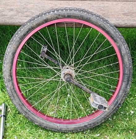 Photo of free Unicycle wheel and two frames (Aldershot) #1