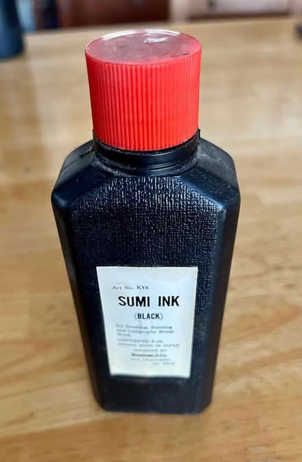 Photo of free Sumi Ink (Black) (Pt Richmond) #1