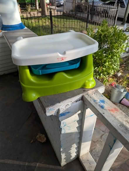 Photo of free Fisher Price Booster Seat with tray (Near Backestro Park, San Jose) #2