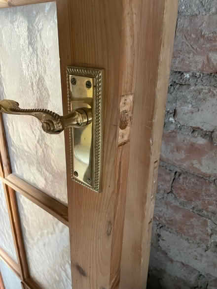 Photo of free Old door glass paned (Middleton St George, DL2) #2