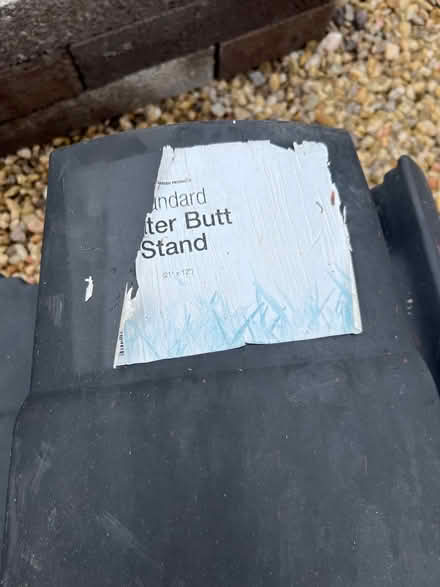 Photo of free Sankey Water Butt Water Barrel Stand (Clarkston G76) #4