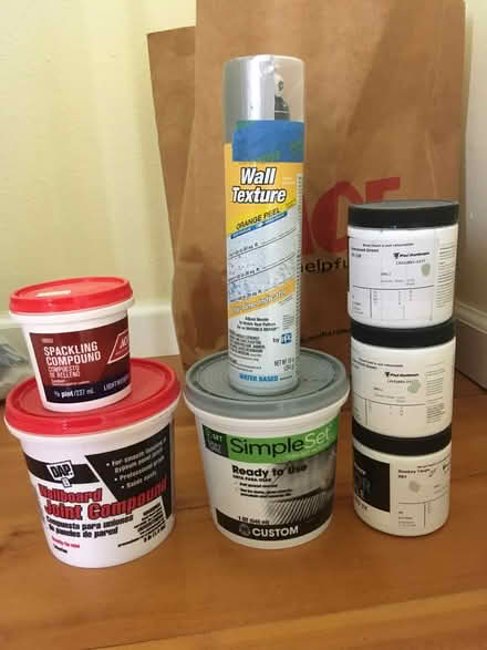 Photo of free Spackling, Joint compound, & more (Novato) #1