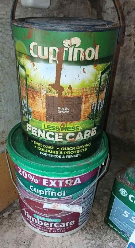 Photo of free Fence paint (Dursley GL11) #1