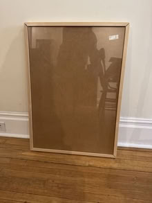 Photo of free Picture frame & glass - 19 3⁄4x27 1⁄2 " (Bloor and Christie) #1