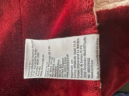 Photo of free Red thick blanket from Costo (Camden Town, NW1) #3