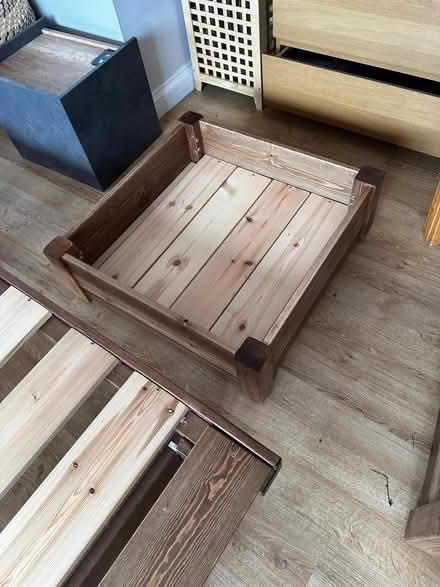 Photo of free King size Wooden bed frame (Spalding PE11) #2