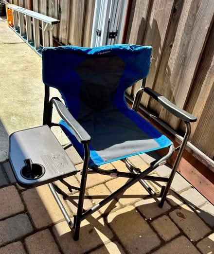Photo of free Folding chair with tray (Cambrian areA) #1
