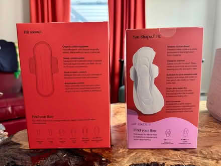 Photo of free Feminine products, organic pads (South Boston) #2