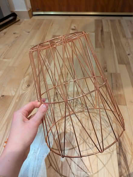 Photo of free Copper metal lampshade (Gracemount EH17) #1